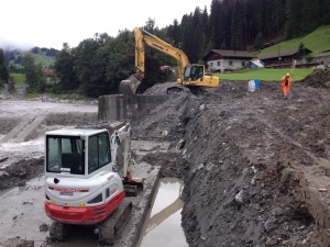 Ohne schweres Gerät geht da nichts